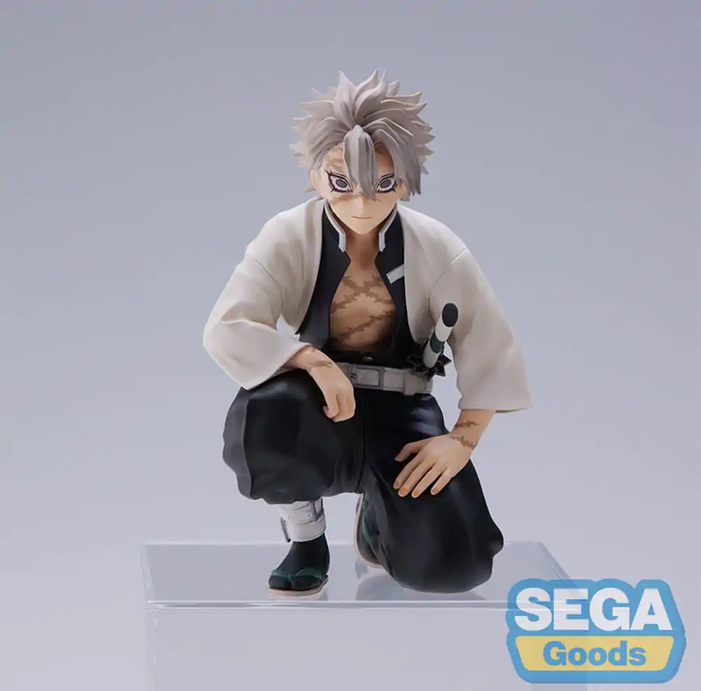 Demon Slayer: Kimetsu no Yaiba PM Perching PVC Statue Sanemi Shinazugawa (Hashira Meeting) 11 cm (re-run) product photo