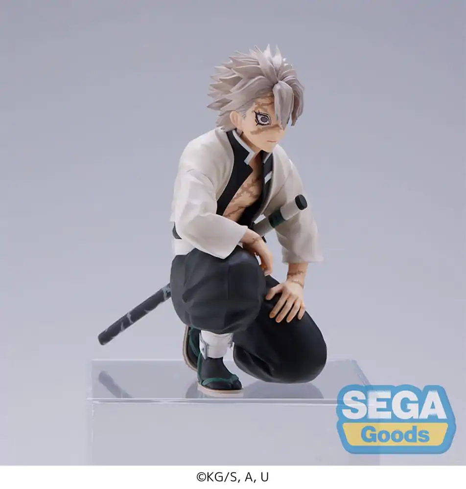 Demon Slayer: Kimetsu no Yaiba PM Perching PVC Statue Sanemi Shinazugawa (Hashira Meeting) 11 cm (re-run) product photo