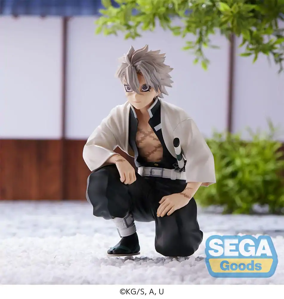Demon Slayer: Kimetsu no Yaiba PM Perching PVC Statue Sanemi Shinazugawa (Hashira Meeting) 11 cm (re-run) product photo