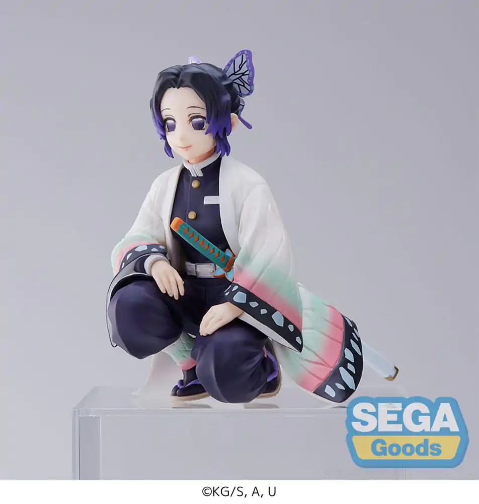 Demon Slayer: Kimetsu no Yaiba PM Perching PVC Statue Shinobu Kocho Hashira Meeting (re-run) 10 cm product photo