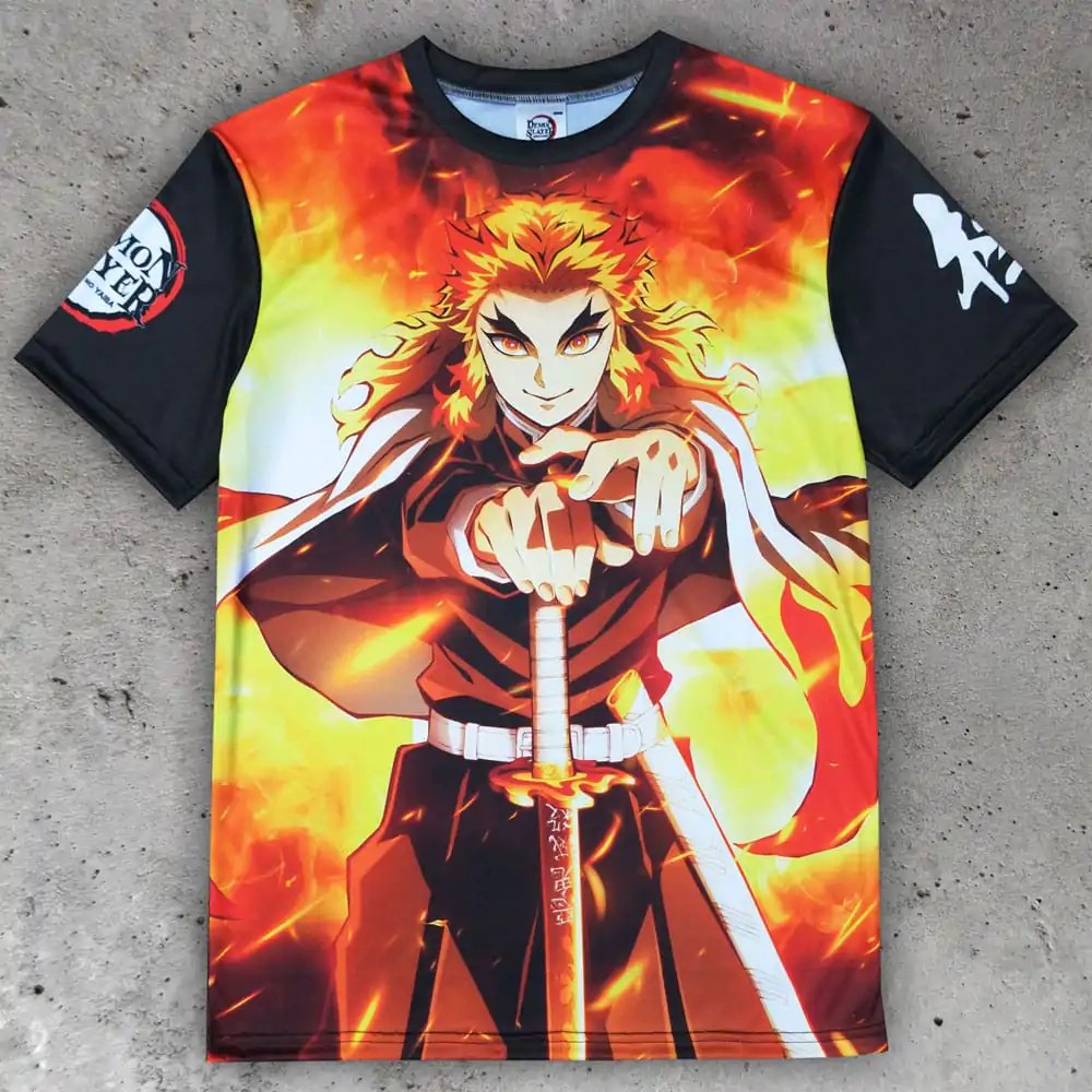 Demon Slayer: Kimetsu no Yaiba T-Shirt Kyojuro Rengoku termékfotó