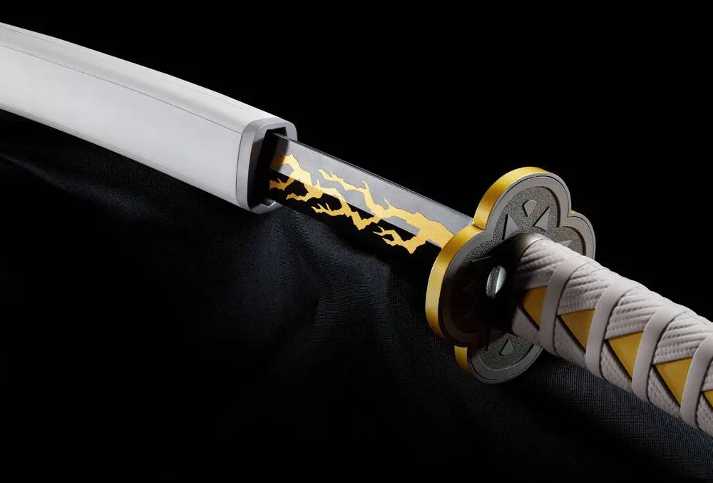 Demon Slayer: Kimetsu no Yaiba Proplica Replica 1/1 Nichirin Sword (Zenitsu Agatsuma) 88 cm product photo