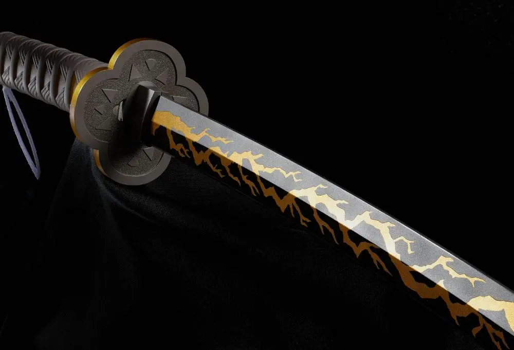 Demon Slayer: Kimetsu no Yaiba Proplica Replica 1/1 Nichirin Sword (Zenitsu Agatsuma) 88 cm product photo