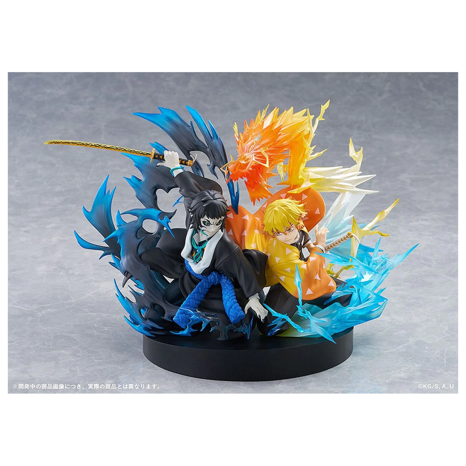 Demon Slayer: Kimetsu no Yaiba PVC Statue Zenitsu Agatsuma & Kaigaku 15 cm   product photo