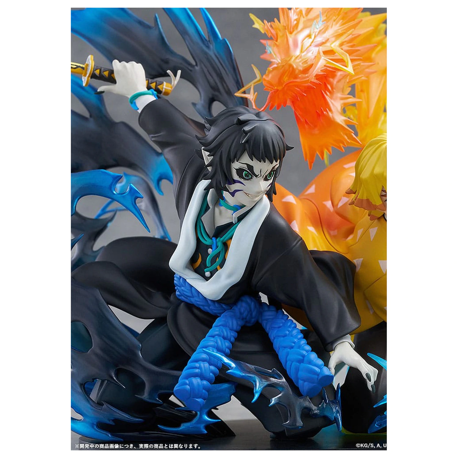 Demon Slayer: Kimetsu no Yaiba PVC Statue Zenitsu Agatsuma & Kaigaku 15 cm   product photo