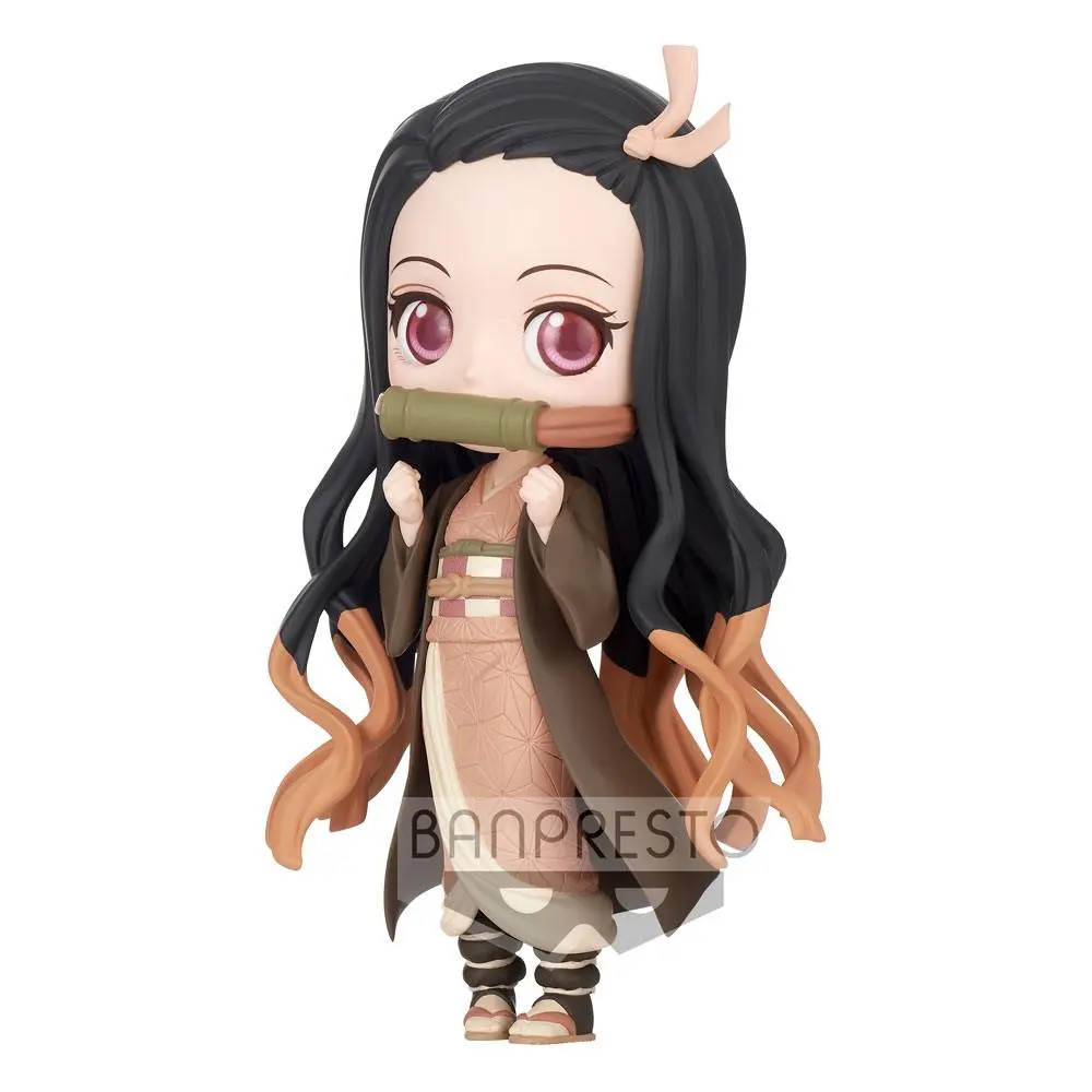 Demon Slayer Kimetsu no Yaiba Q Posket Mini Figure Nezuko Kamado II Ver. B 13 cm product photo