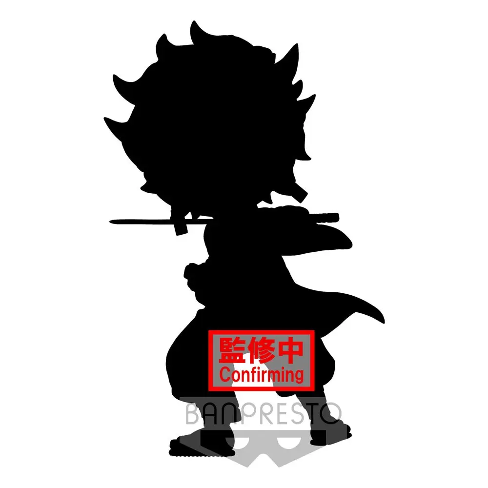 Demon Slayer Kimetsu no Yaiba Q Posket Mini Figure Tanjiro Kamado III Ver. A 13 cm product photo