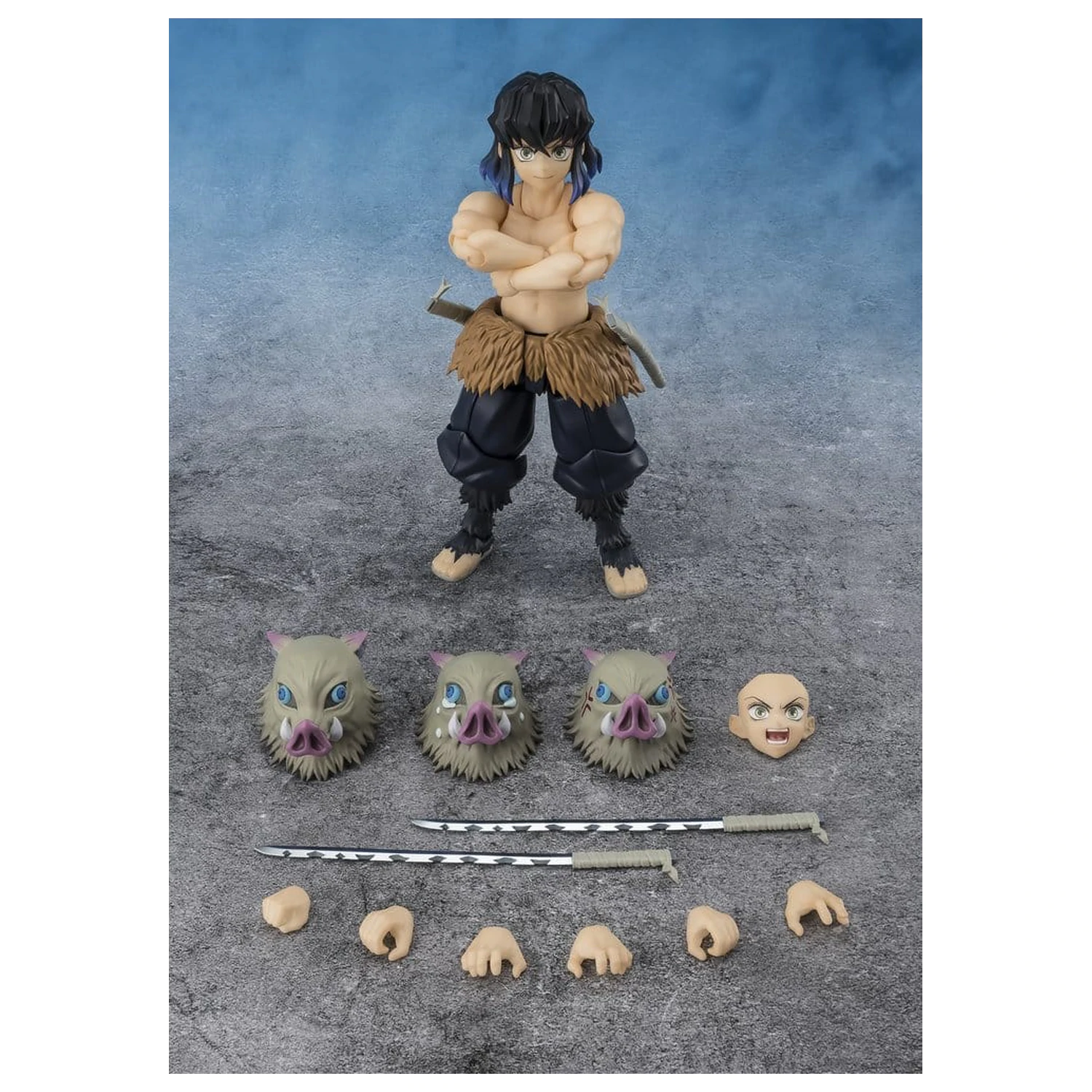 Demon Slayer: Kimetsu no Yaiba S.H. Figuarts Action Figure Inosuke Hashibira 14 cm product photo
