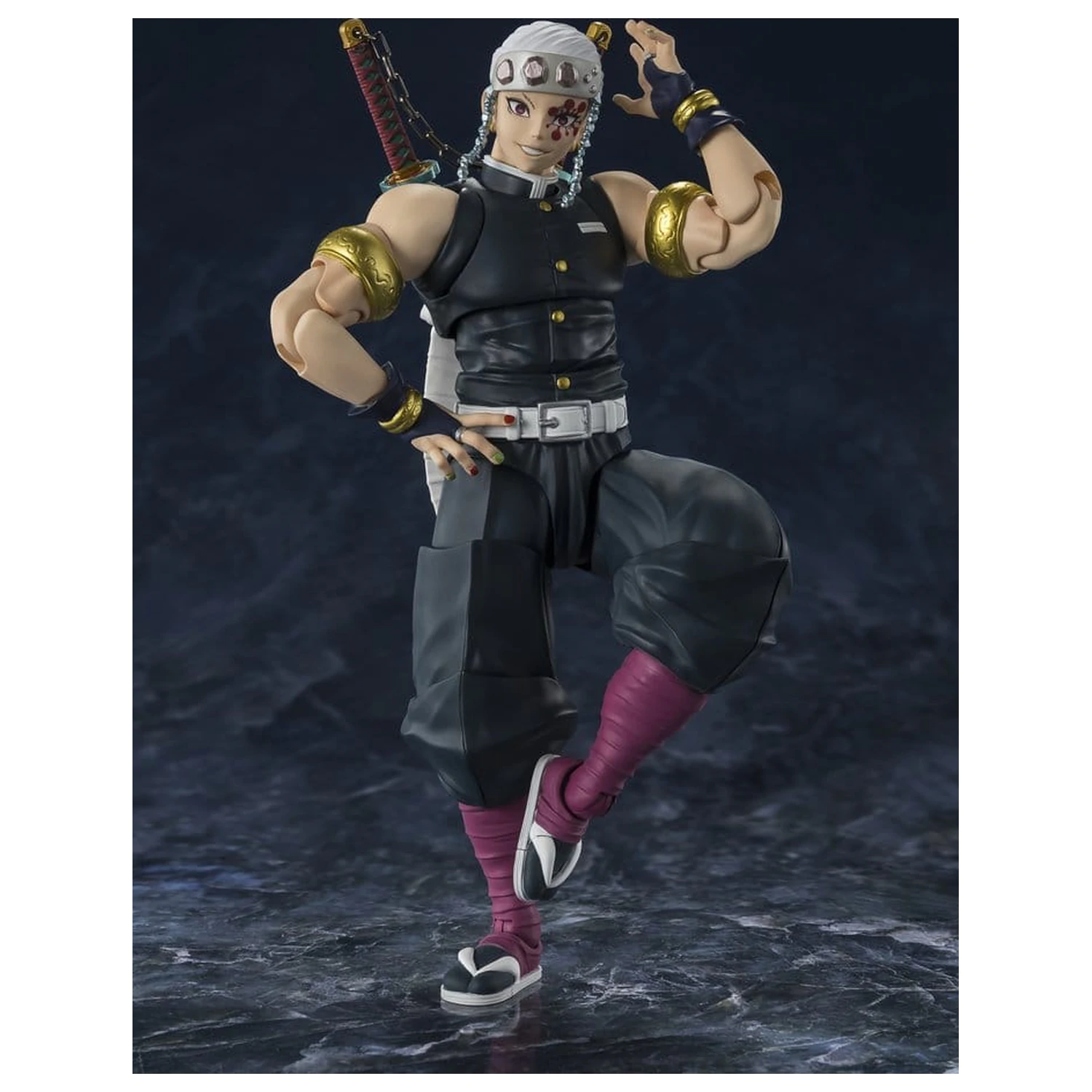 Demon Slayer: Kimetsu no Yaiba S.H.Figuarts Action Figure Uzui Tengen 17 cm product photo