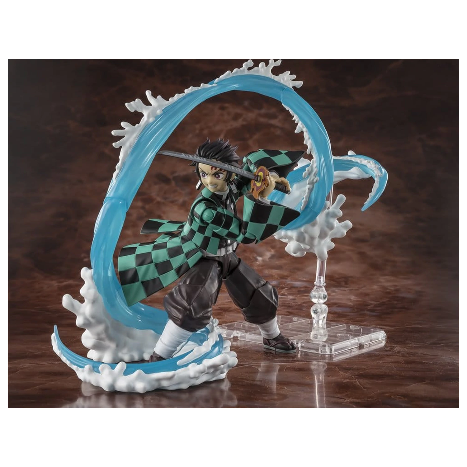 Demon Slayer: Kimetsu no Yaiba S.H. Figuarts Accessory Set Tanjiro Kamado & Giyu Tomioka Water Breathing Option Parts Set product photo