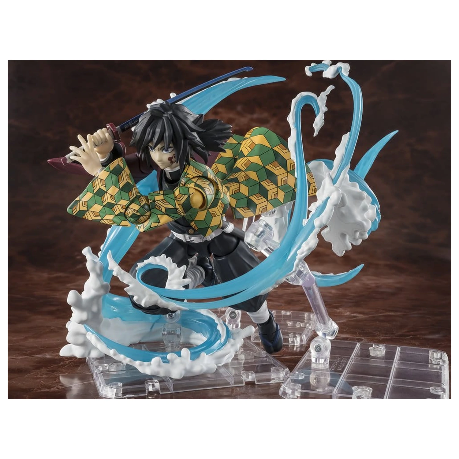 Demon Slayer: Kimetsu no Yaiba S.H. Figuarts Accessory Set Tanjiro Kamado & Giyu Tomioka Water Breathing Option Parts Set product photo