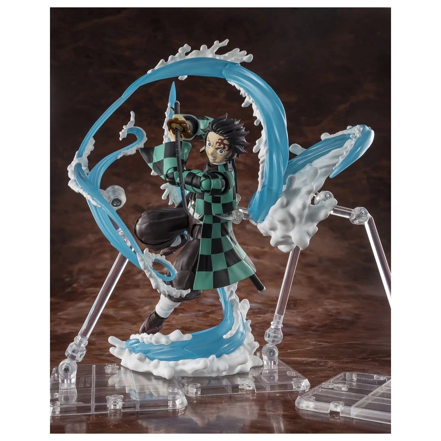 Demon Slayer: Kimetsu no Yaiba S.H. Figuarts Accessory Set Tanjiro Kamado & Giyu Tomioka Water Breathing Option Parts Set product photo