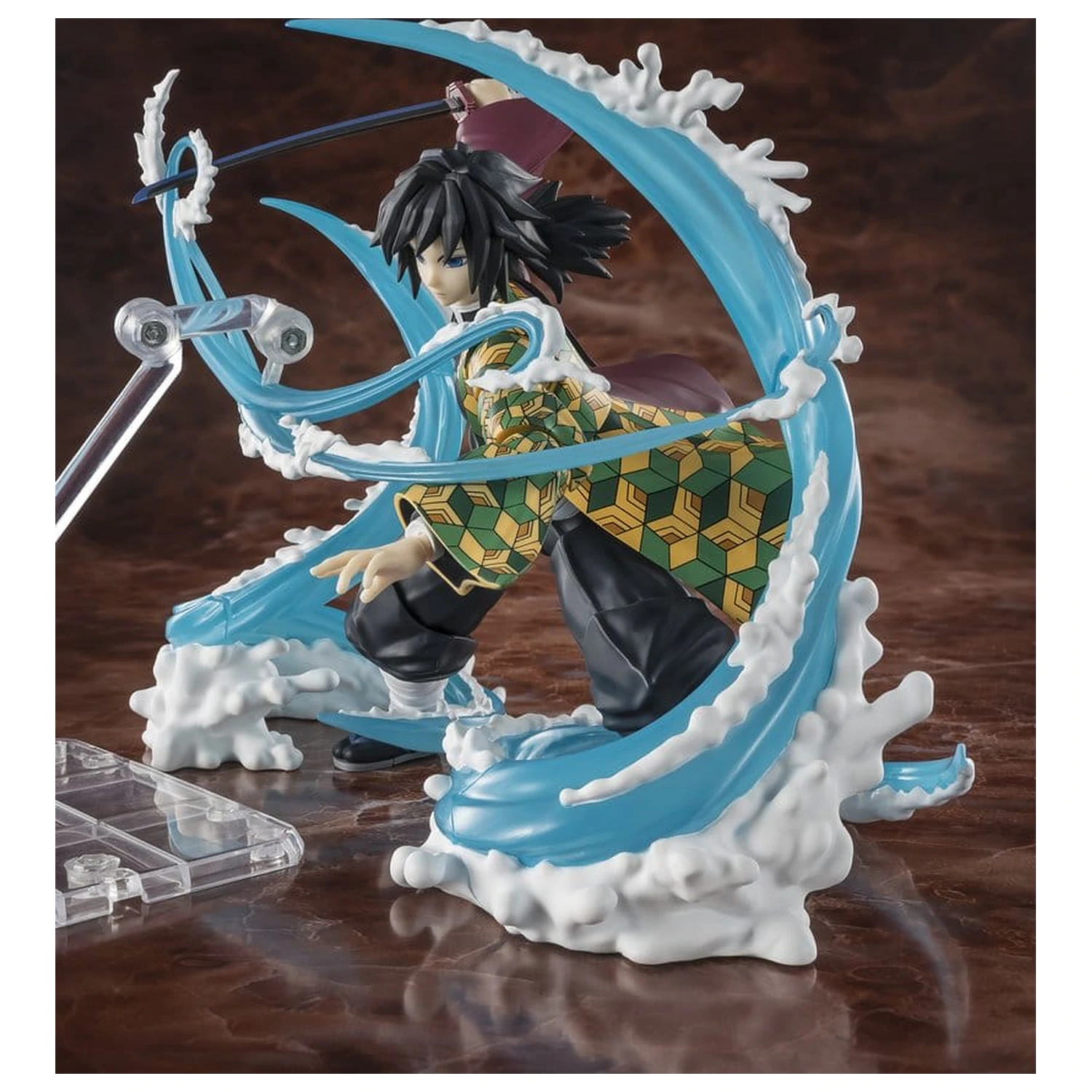 Demon Slayer: Kimetsu no Yaiba S.H. Figuarts Accessory Set Tanjiro Kamado & Giyu Tomioka Water Breathing Option Parts Set product photo