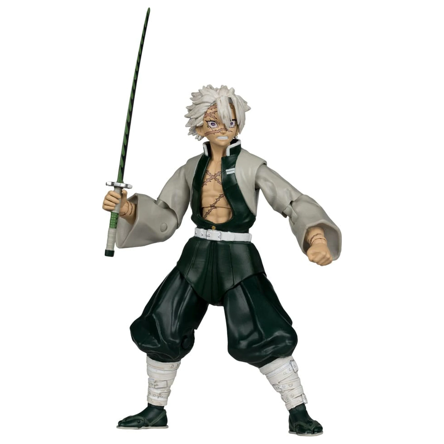 Demon Slayer: Kimetsu no Yaiba Action Figure Sanemi Shinazugawa 17 cm product photo