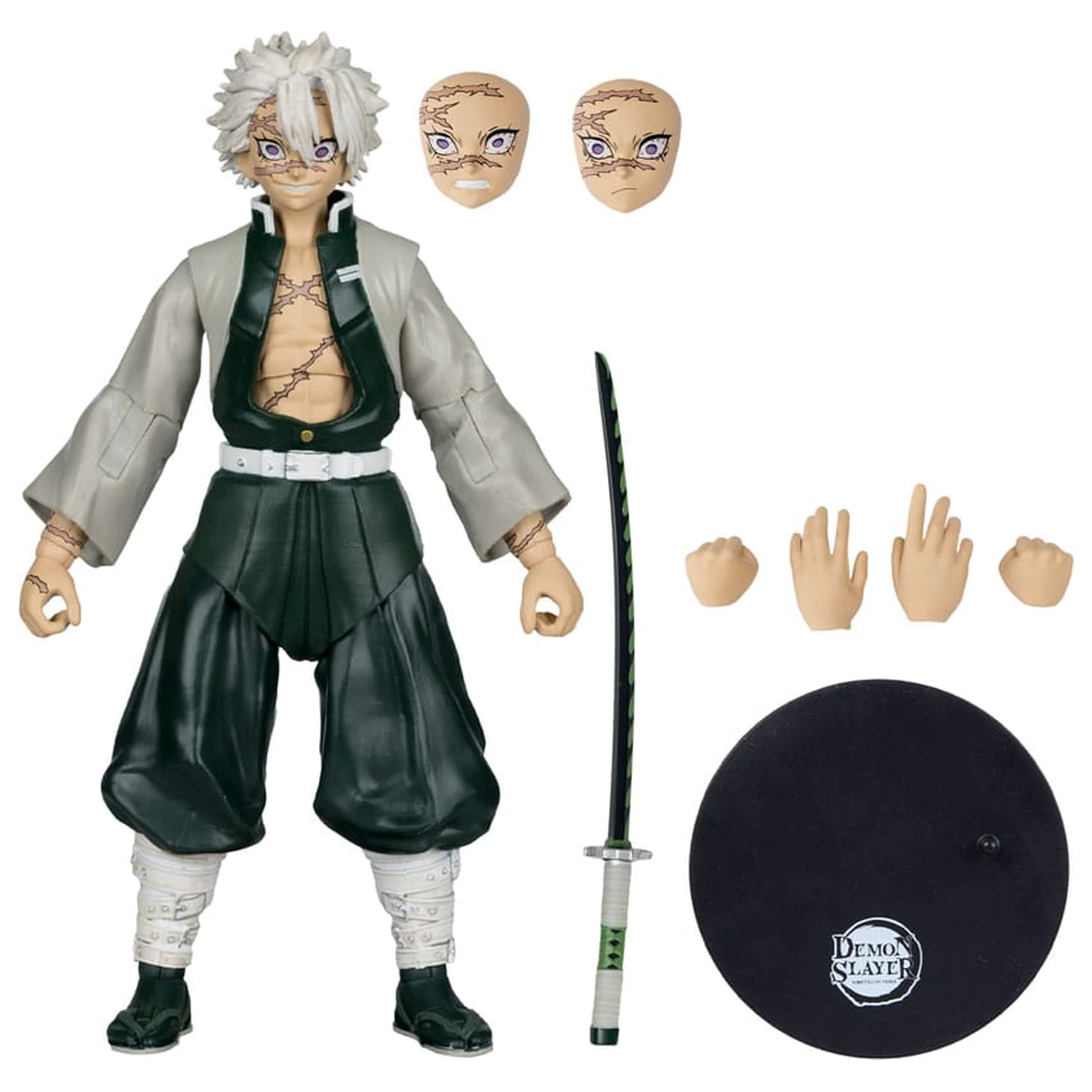 Demon Slayer: Kimetsu no Yaiba Action Figure Sanemi Shinazugawa 17 cm product photo