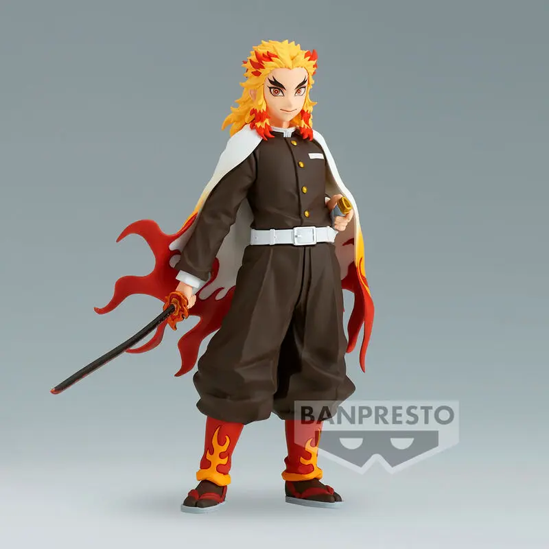 Demon Slayer Kimetsu no Yaiba Kyojuro Rengoku figure 17cm product photo