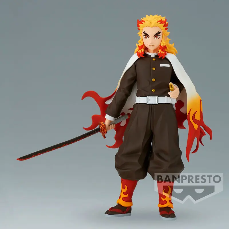 Demon Slayer Kimetsu no Yaiba Kyojuro Rengoku figure 17cm product photo