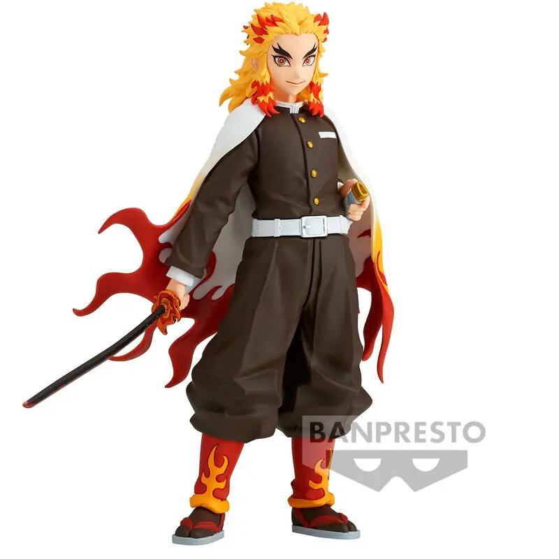 Demon Slayer Kimetsu no Yaiba Kyojuro Rengoku figure 17cm product photo
