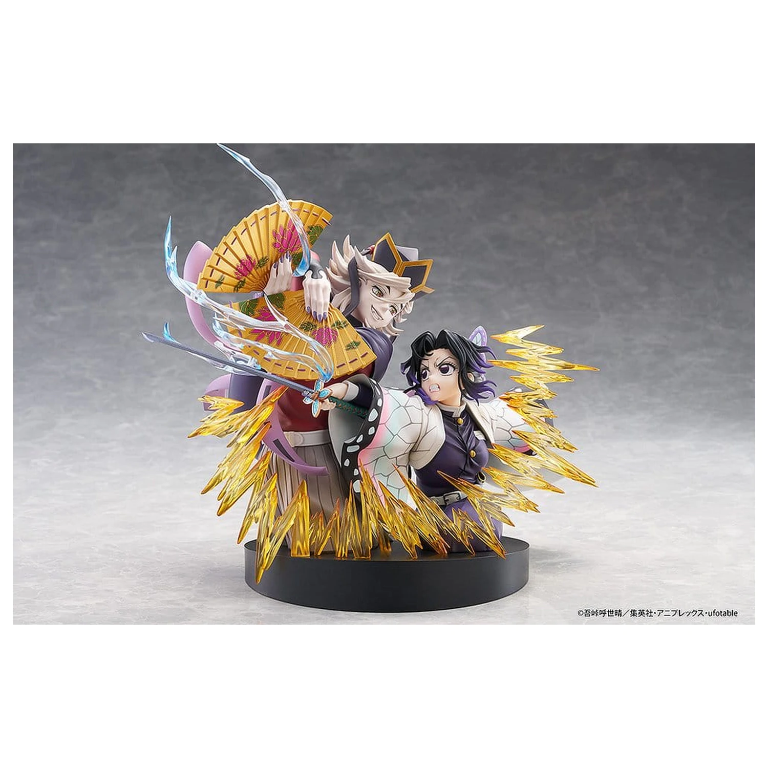 Demon Slayer: Kimetsu no Yaiba PVC Figures 2-Pack Shinobu Kocho & Doma 18 cm product photo