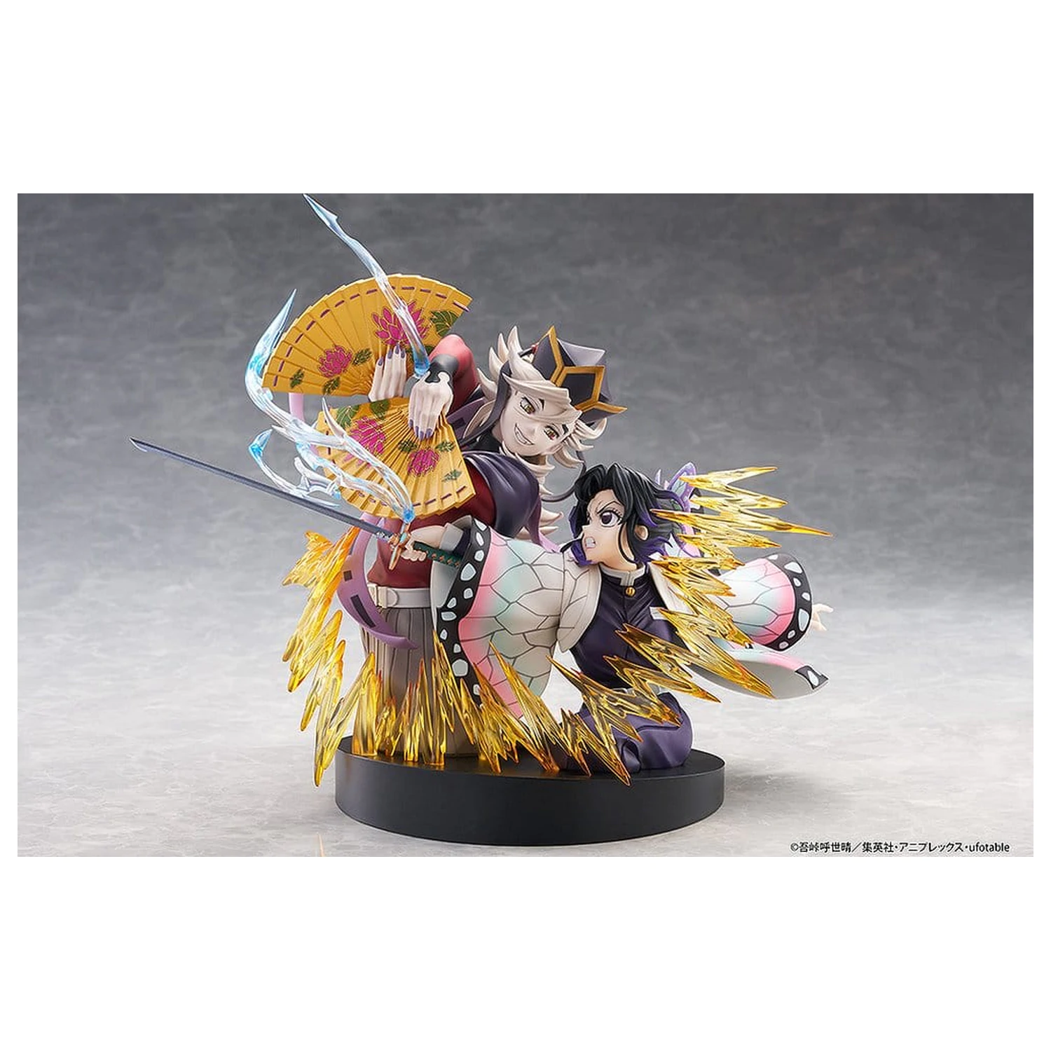 Demon Slayer: Kimetsu no Yaiba PVC Figures 2-Pack Shinobu Kocho & Doma 18 cm product photo