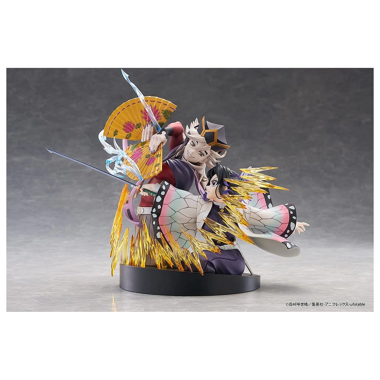 Demon Slayer: Kimetsu no Yaiba PVC Figures 2-Pack Shinobu Kocho & Doma 18 cm product photo