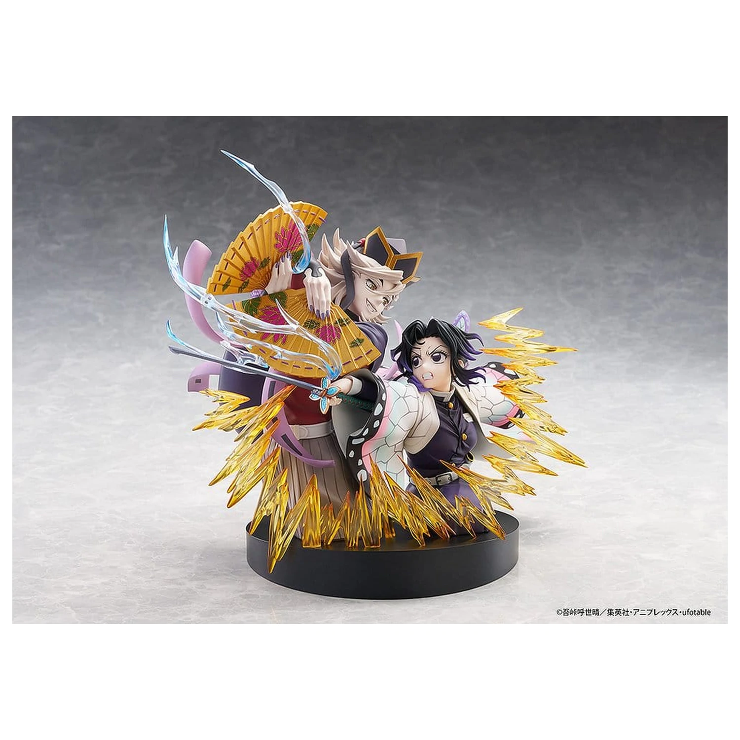 Demon Slayer: Kimetsu no Yaiba PVC Figures 2-Pack Shinobu Kocho & Doma 18 cm product photo
