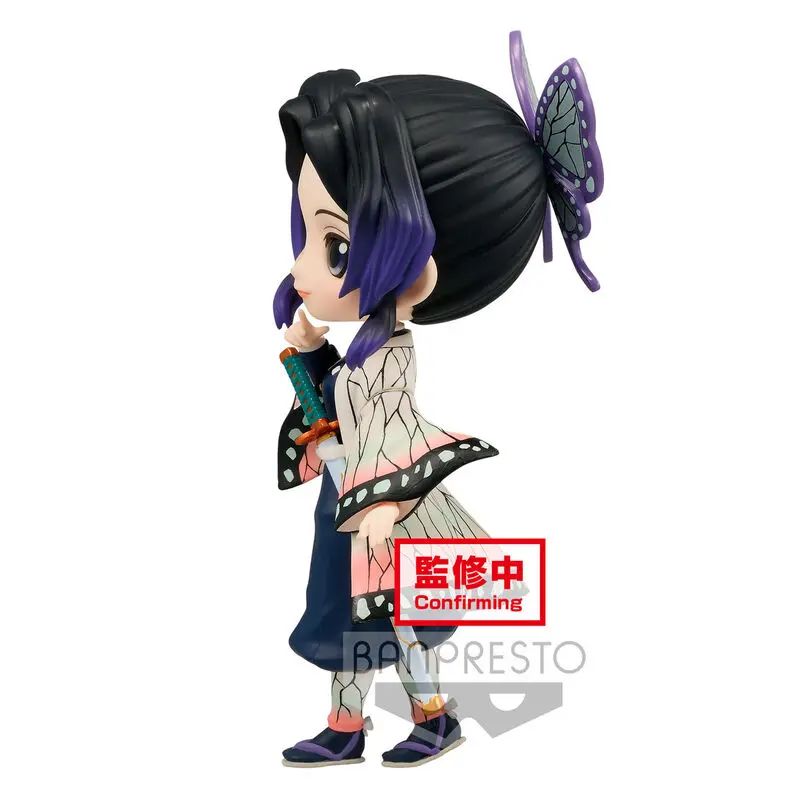 Demon Slayer Kimetsu no Yaiba Q Posket Mini Figure Shinobu Kocho Ver. A 13 cm product photo