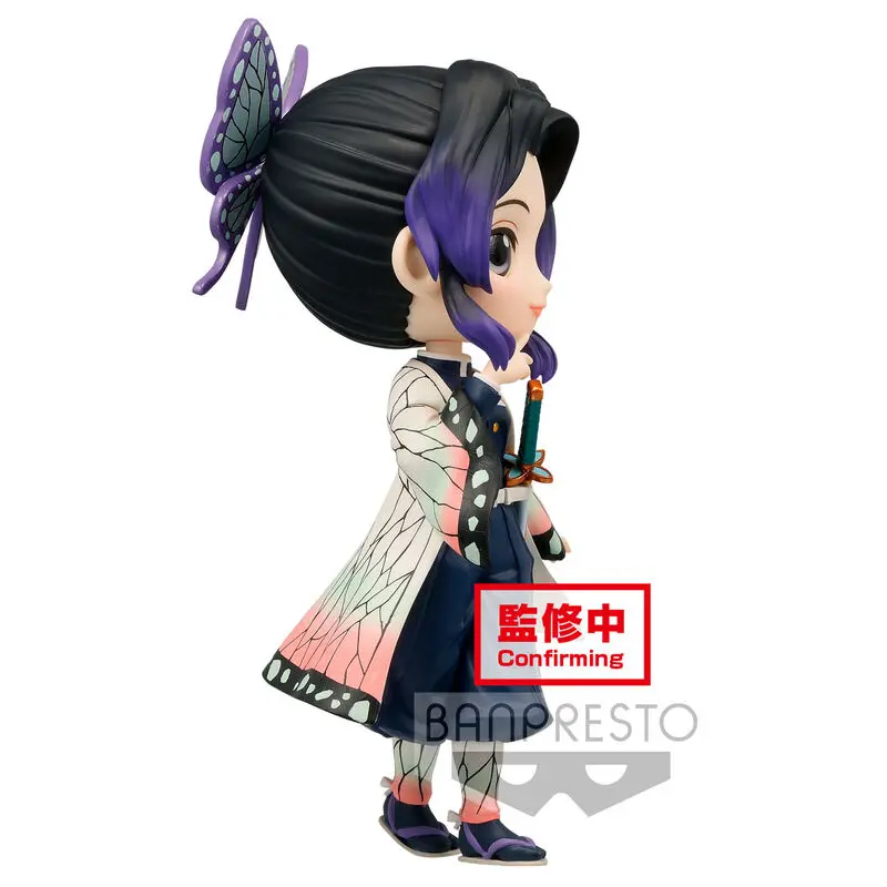 Demon Slayer Kimetsu no Yaiba Q Posket Mini Figure Shinobu Kocho Ver. A 13 cm product photo