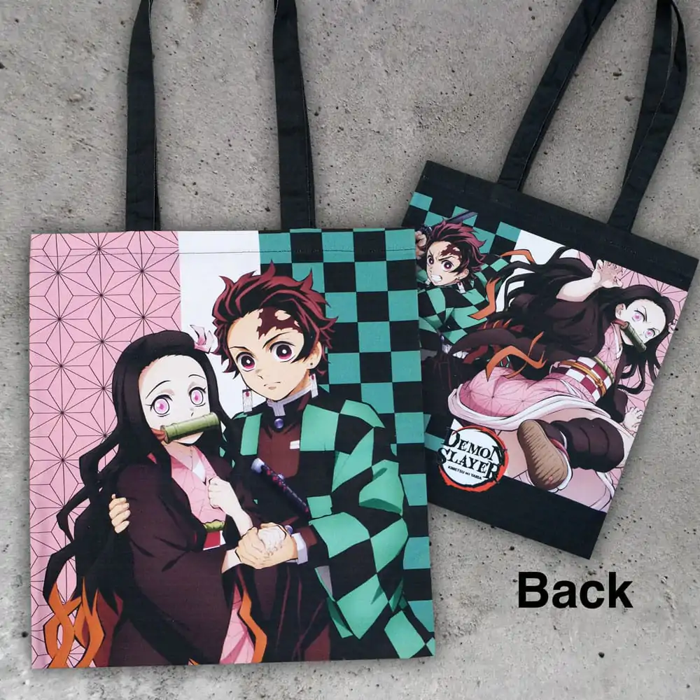 Demon Slayer: Kimetsu no Yaiba Tote Bag Tanjiro & Nezuko termékfotó