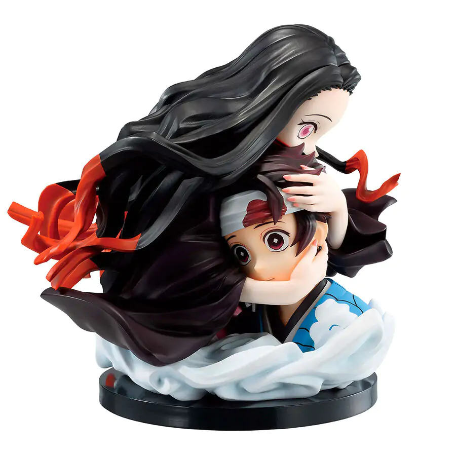 Demon Slayer Kimetsu no Yaiba Tanjiro Kamado &amp; Nezuko Kamado Locus Ichibansho figure 15cm product photo