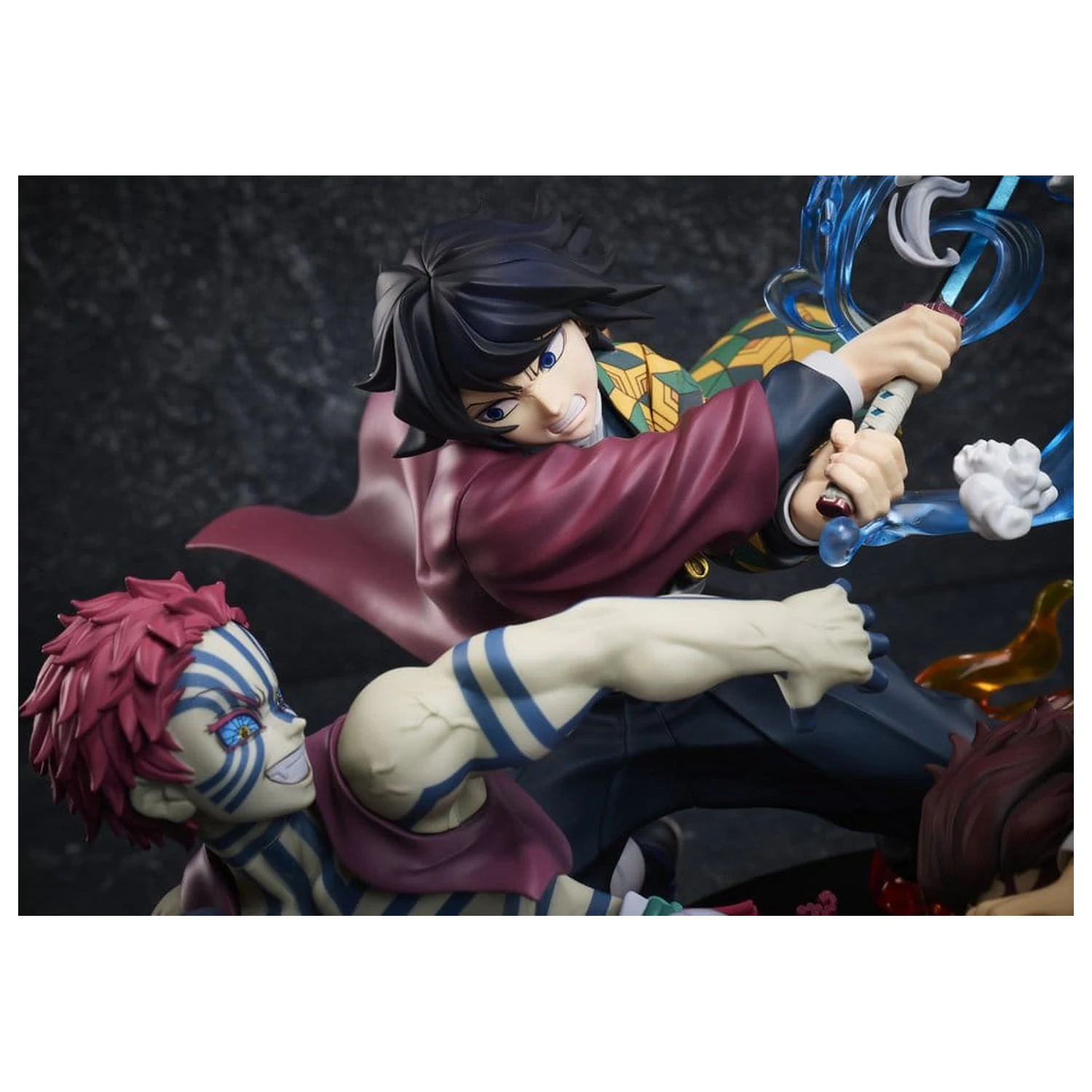 Demon Slayer: Kimetsu no Yaiba PVC Figure Tanjiro Kamado & Giyu Tomioka & Akaza 13 cm product photo