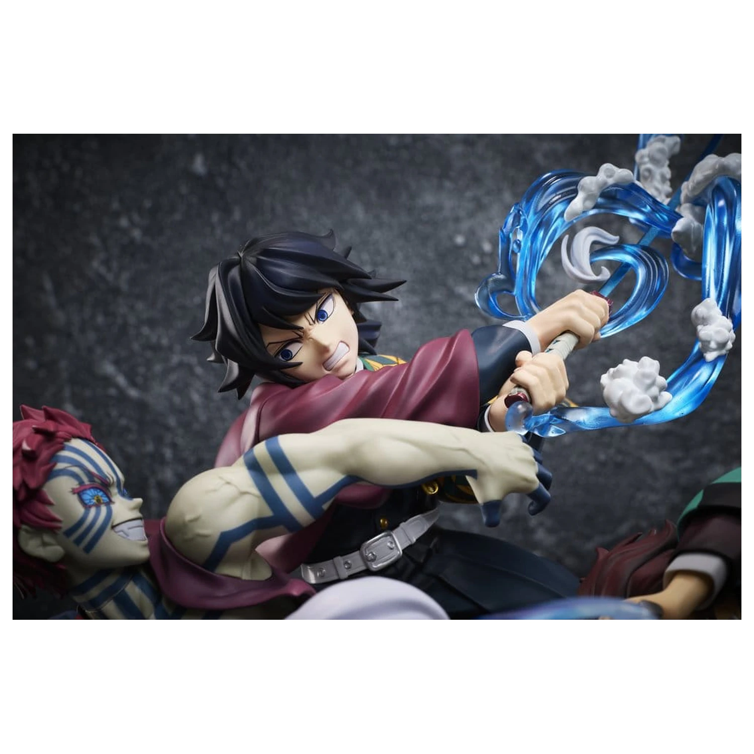 Demon Slayer: Kimetsu no Yaiba PVC Figure Tanjiro Kamado & Giyu Tomioka & Akaza 13 cm product photo