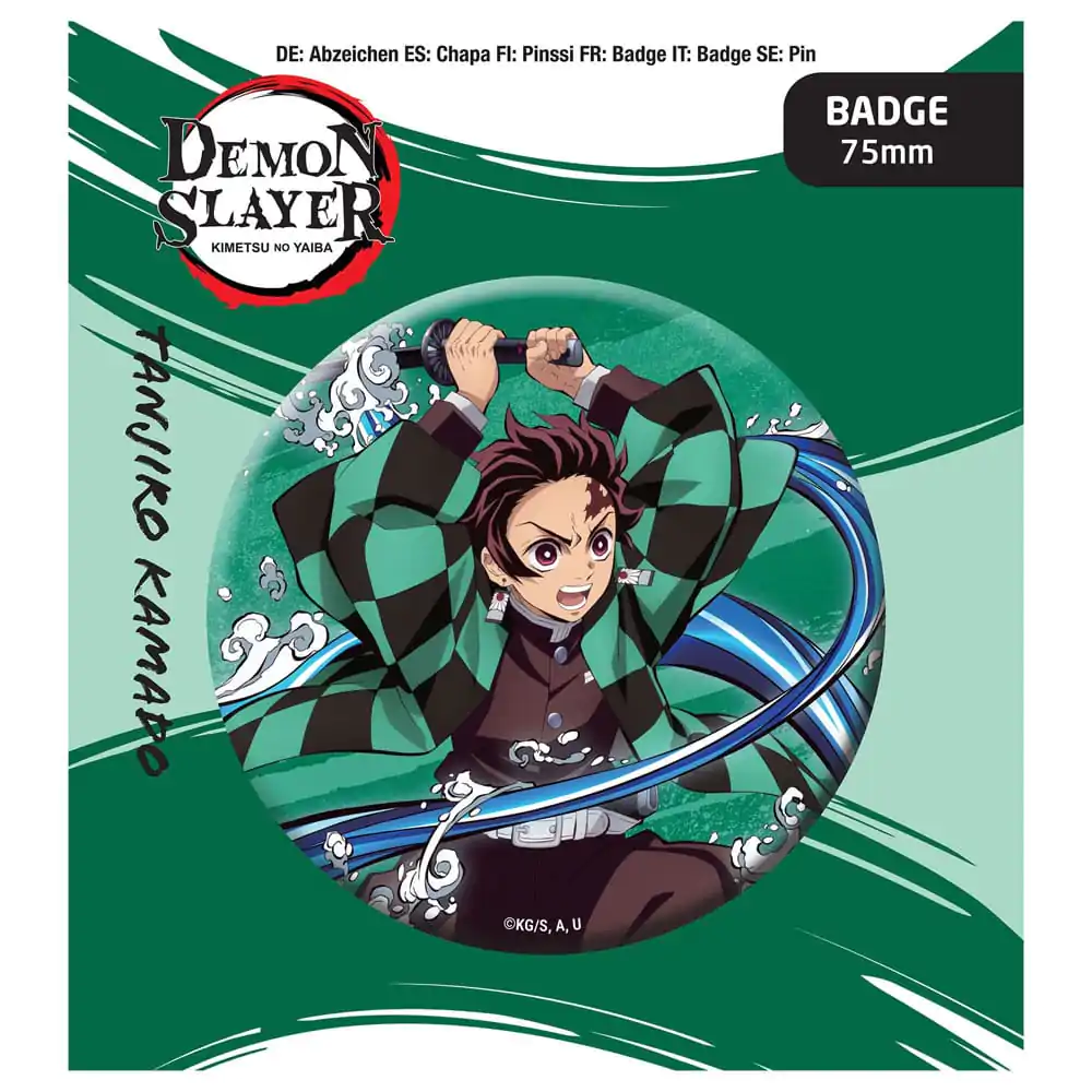 Demon Slayer: Kimetsu no Yaiba Pin Badge Tanjiro Kamado termékfotó