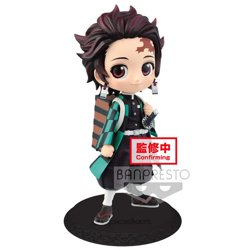 Demon Slayer Kimetsu No Yaiba Tanjiro Kamado Q Posket A figure 14cm product photo