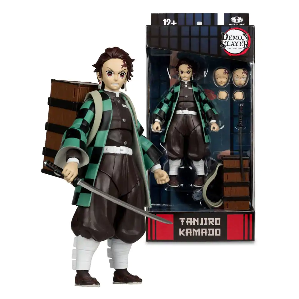 Demon Slayer: Kimetsu no Yaiba Action Figure Tanjiro Kamado (with Nezuko Box) (Season 3) 18 cm termékfotó