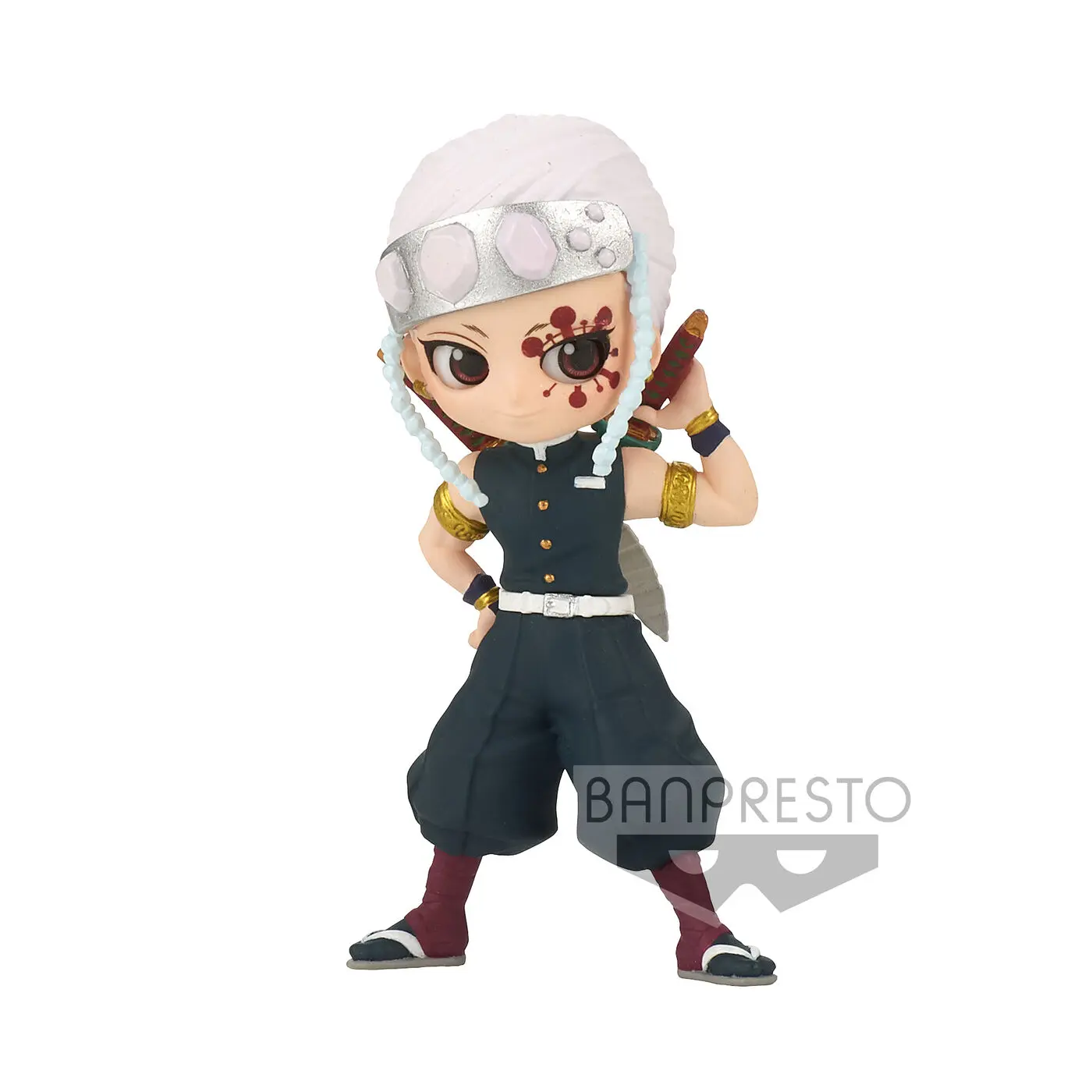 Demon Slayer Kimetsu no Yaiba Q Posket Petit Mini Figure Tengen Uzui Vol. 4 7 cm product photo