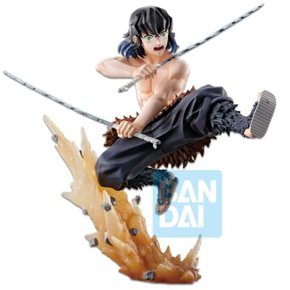 Demon Slayer Kimetsu No Yaiba The Fourth Inosuke Hashibira Ichibansho figure 17cm product photo