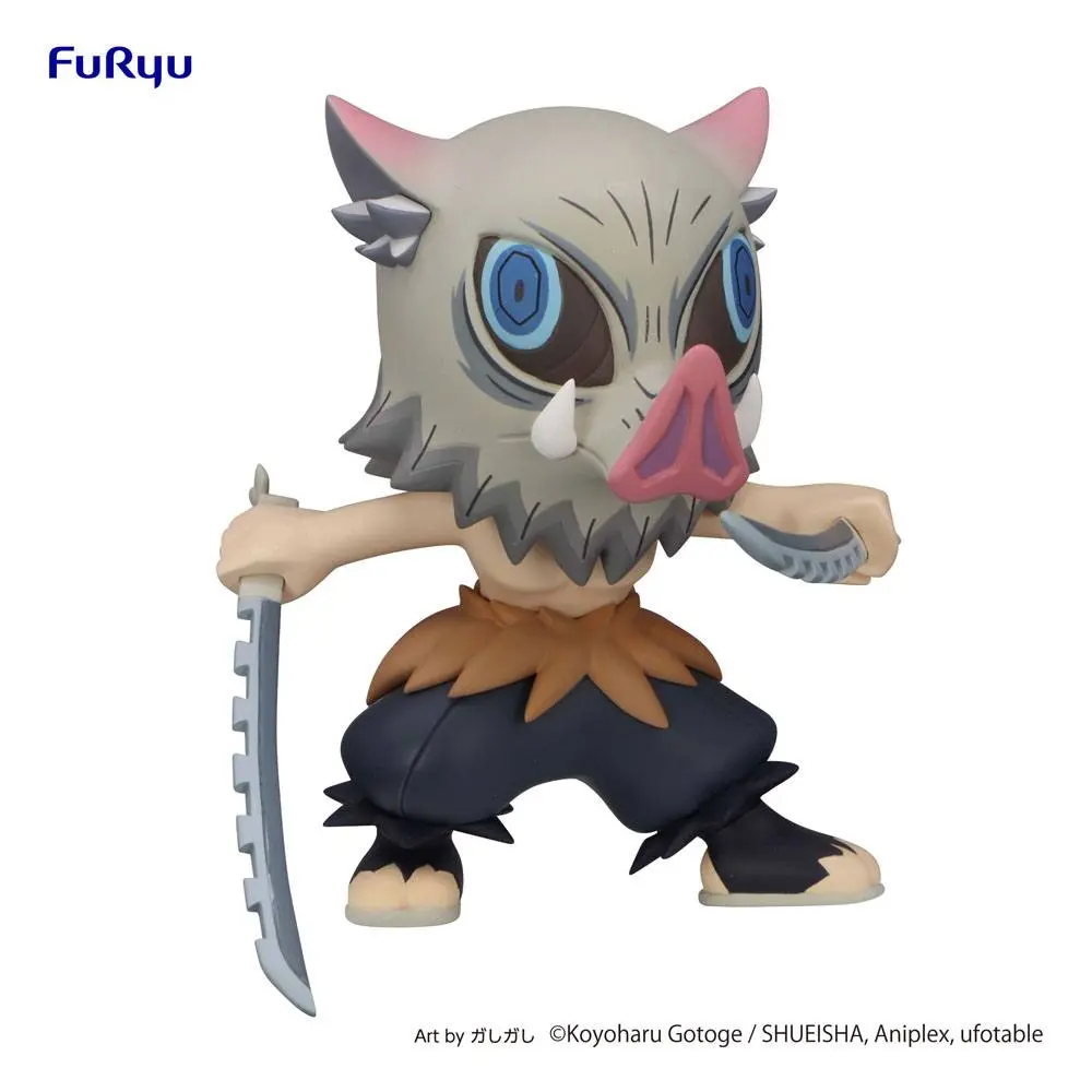 Demon Slayer: Kimetsu no Yaiba Toonize PVC Statue Hashibira Inosuke Normal Color Ver. 13 cm product photo