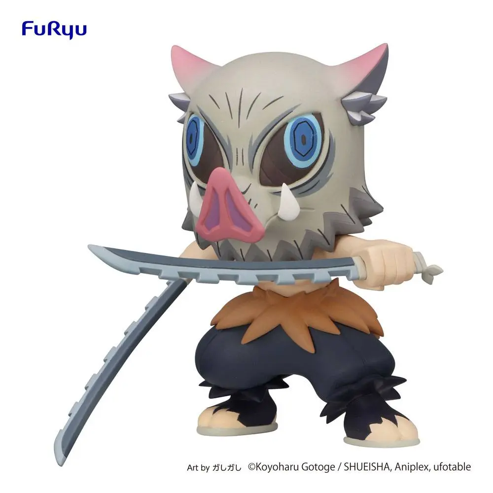 Demon Slayer: Kimetsu no Yaiba Toonize PVC Statue Hashibira Inosuke Normal Color Ver. 13 cm product photo