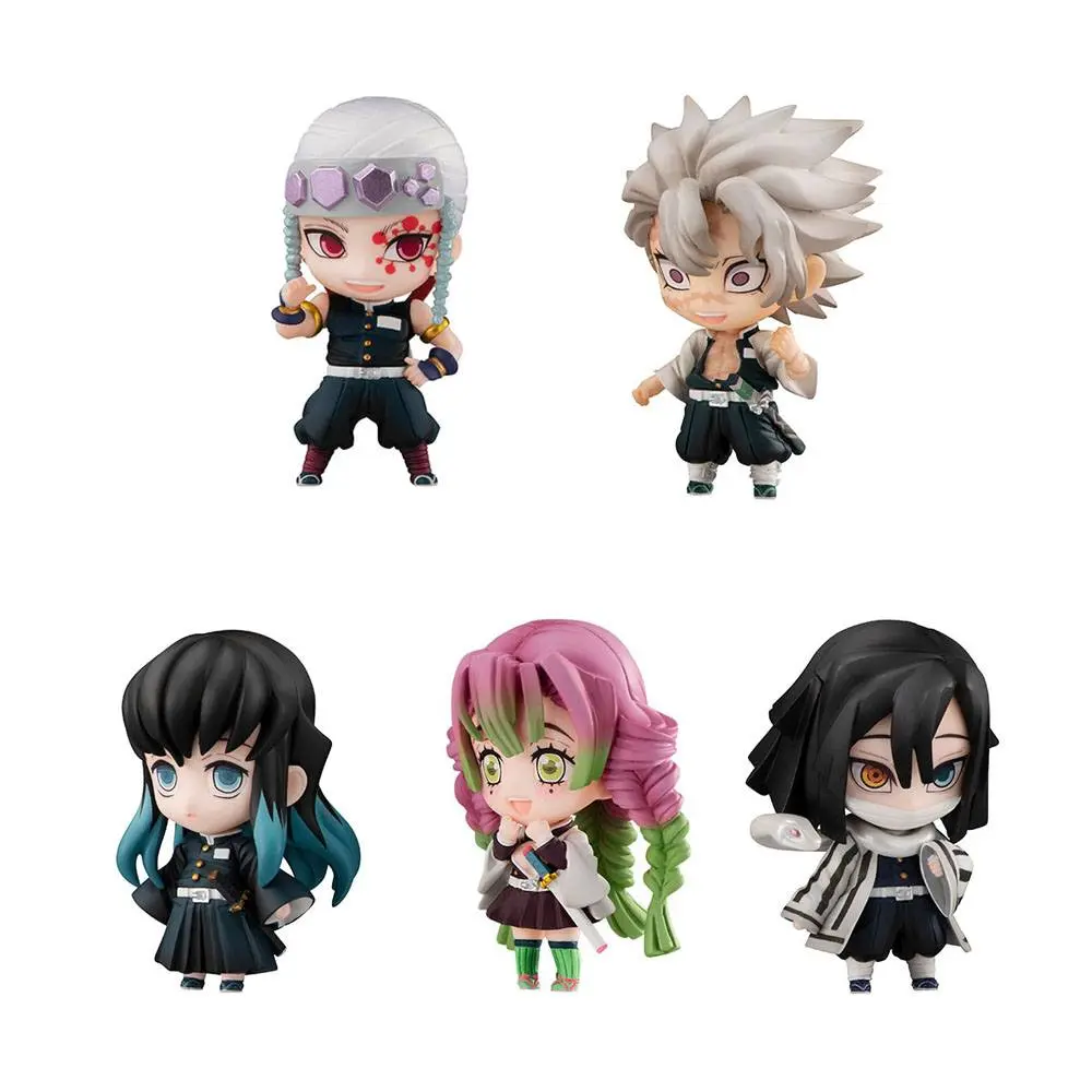 Demon Slayer: Kimetsu no Yaiba Trading Figure 1-Pack Sailor Tanjiro &amp; The Hashira Mascot Set A &amp; B 5 product photo