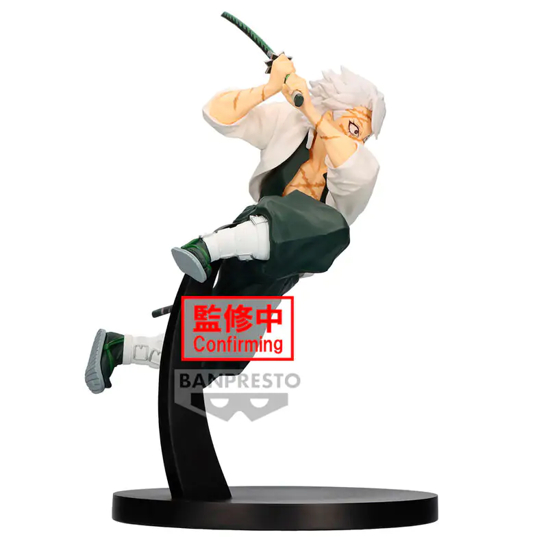 Demon Slayer Kimetsu no Yaiba Vibration Star Sanemi Shinazugawa figure 14cm product photo