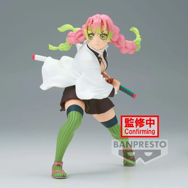 Demon Slayer Kimetsu no Yaiba Vibration Stars Mitsuri Kanroji figure 13cm product photo