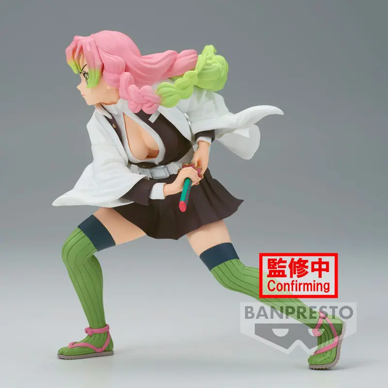 Demon Slayer Kimetsu no Yaiba Vibration Stars Mitsuri Kanroji figure 13cm product photo