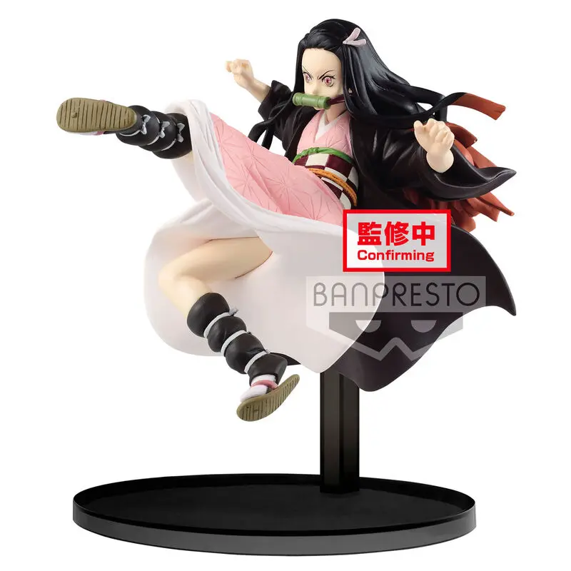 Demon Slayer Kimetsu no Yaiba Vibration Stars Statue Nezuko Kamado 12 cm product photo