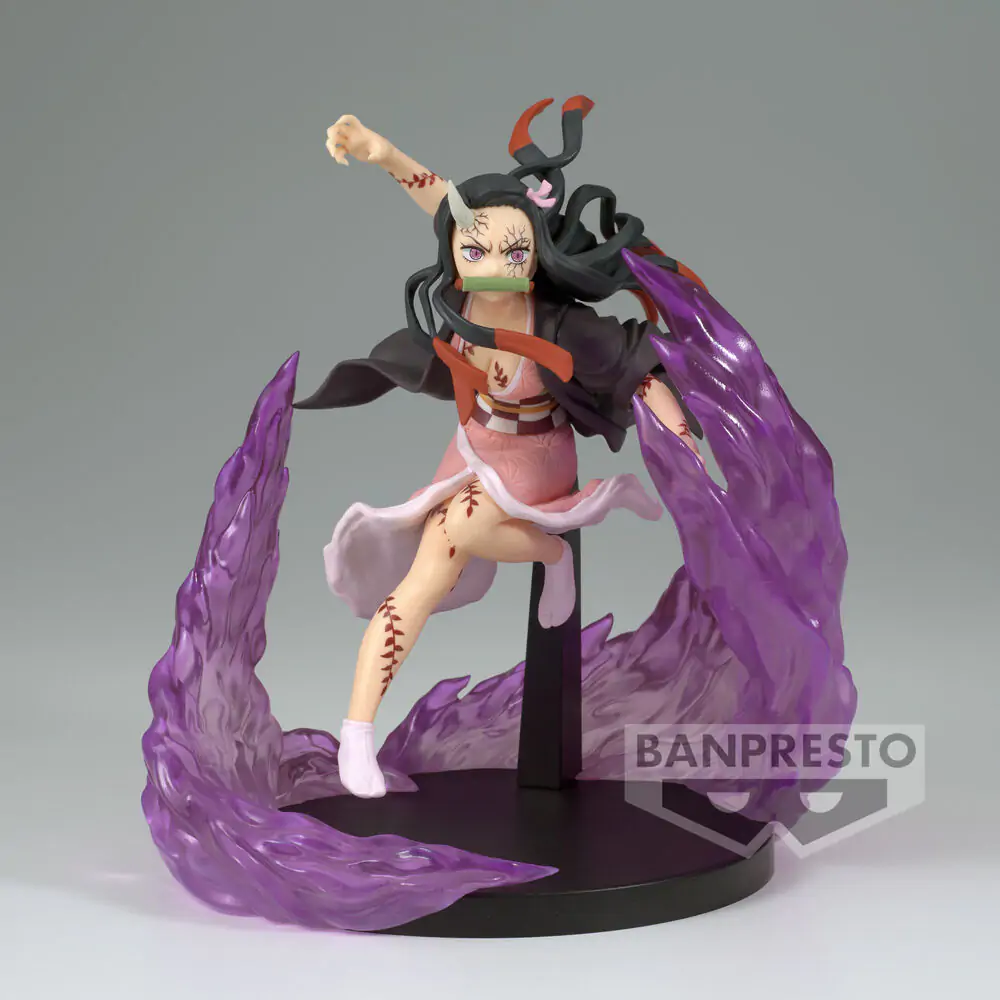 Demon Slayer Kimetsu no Yaiba Vibration Stars Nezuko Kamado II figure 13cm product photo