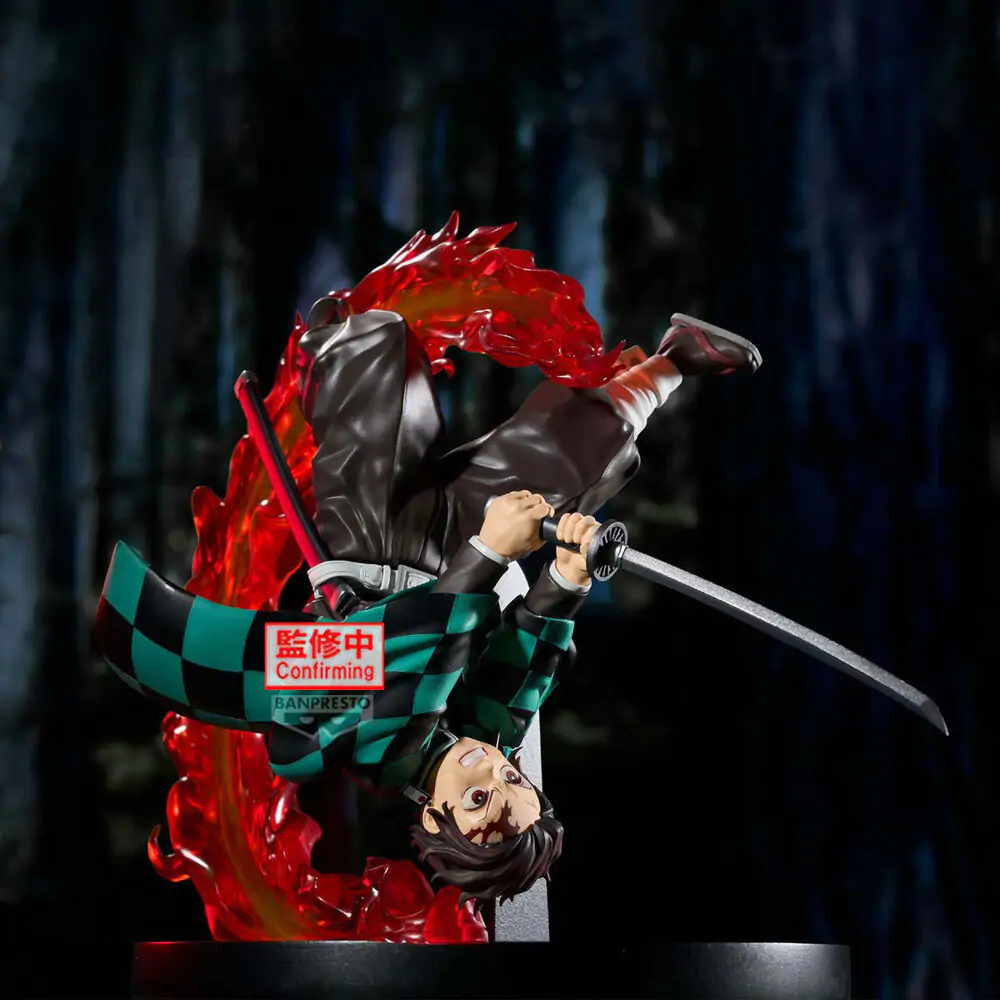 Demon Slayer Kimetsu no Yaiba Vibration Stars Tanjiro Kamado figure15cm termékfotó