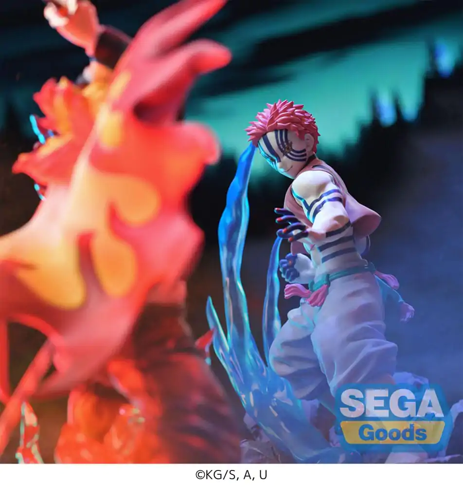 Demon Slayer: Kimetsu no Yaiba Xross Link Anime PVC Statue Akaza 12 cm  product photo