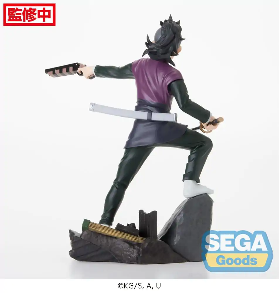 Demon Slayer: Kimetsu no Yaiba Xross Link Anime PVC Statue Genya Shinazugawa -Swordsmith Village Arc- 15 cm termékfotó