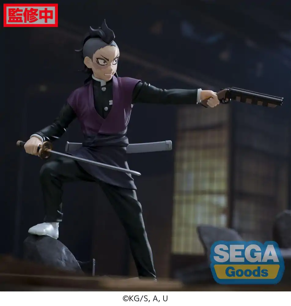 Demon Slayer: Kimetsu no Yaiba Xross Link Anime PVC Statue Genya Shinazugawa -Swordsmith Village Arc- 15 cm termékfotó