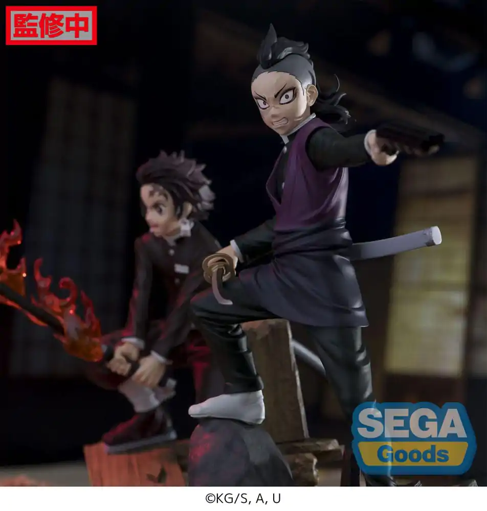 Demon Slayer: Kimetsu no Yaiba Xross Link Anime PVC Statue Genya Shinazugawa -Swordsmith Village Arc- 15 cm termékfotó